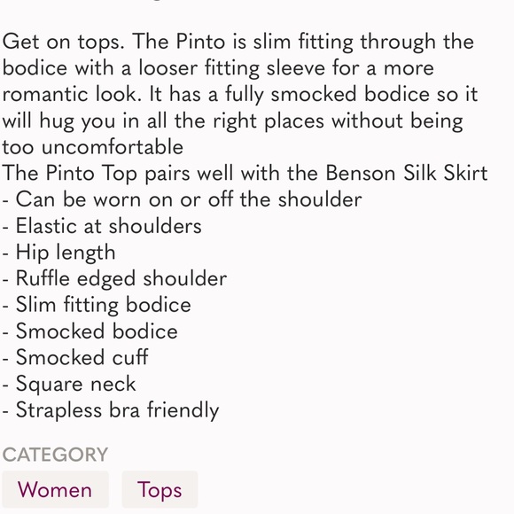 Reformation Pinto Top - Picture 6 of 6